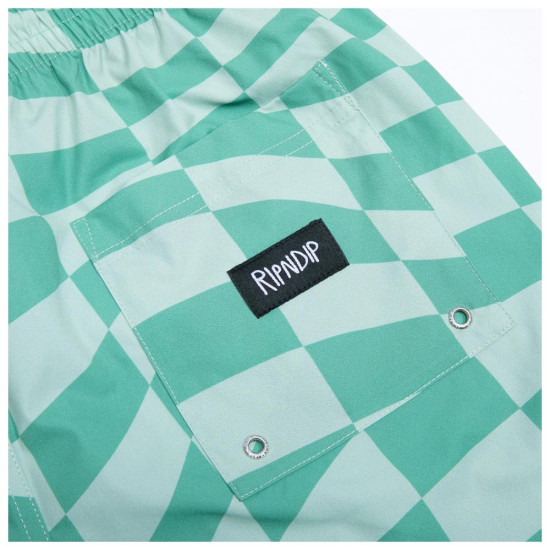 Ripndip Ανδρικό μαγιό Checked Swim Shorts